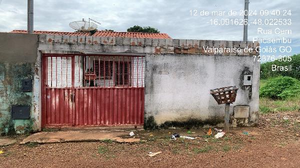 Casa de 54m² em Valparaíso de Goiás