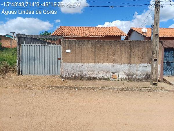 Casa de 56m² em Águas Lindas de Goiás