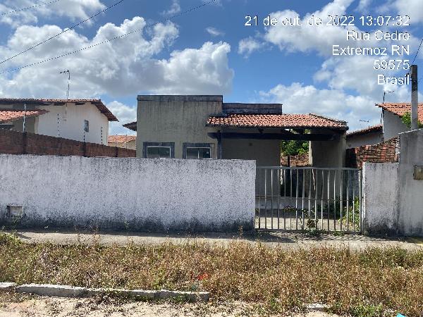 Casa de 65m² em Extremoz