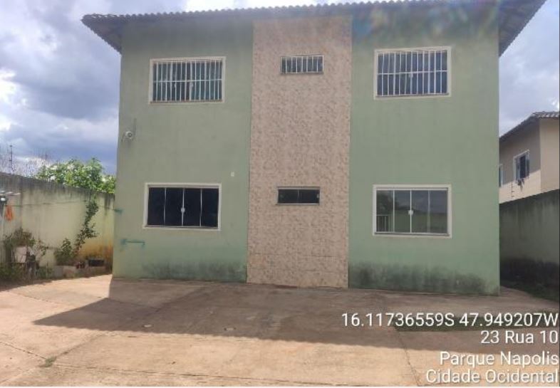 Apartamento de 52m² em Cidade Ocidental (Goiás)