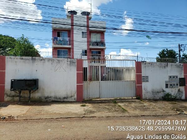 Apartamento de 57m² em Águas Lindas de Goiás