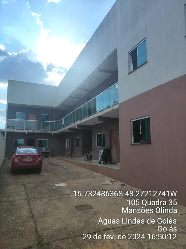 Apartamento de 64m² em Águas Lindas de Goiás