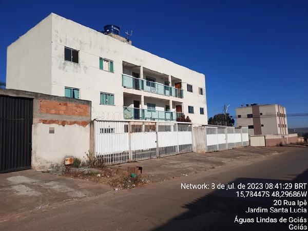 Apartamento de 66m² em Águas Lindas de Goiás