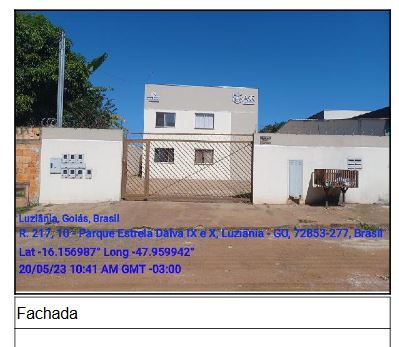 Apartamento de 50m² em Luziânia