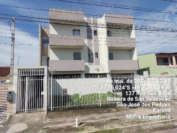 Apartamento de 59m² em São José dos Pinhais