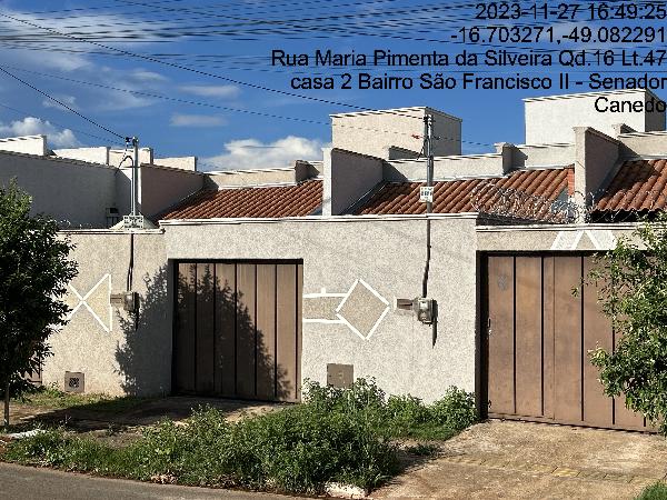 Casa de 74m² em Senador Canedo