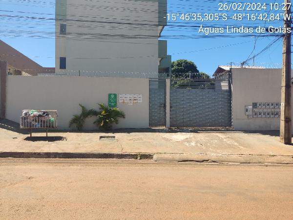 Apartamento de 58m² em Águas Lindas de Goiás