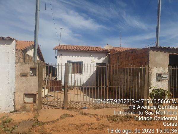 Casa de 55m² em Cidade Ocidental