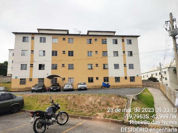 Apartamento de 51m² em Ribeirão das Neves