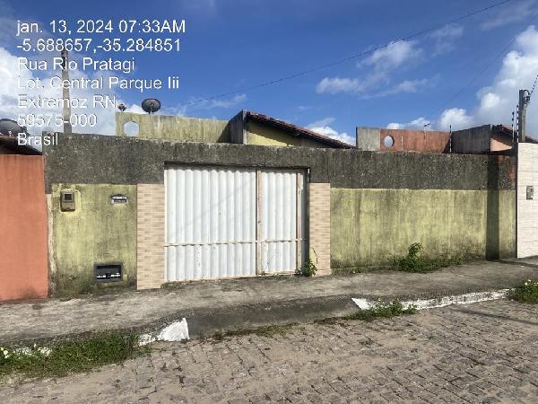 Casa de 62m² em Extremoz