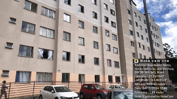 Apartamento de 42m² em Juiz de Fora