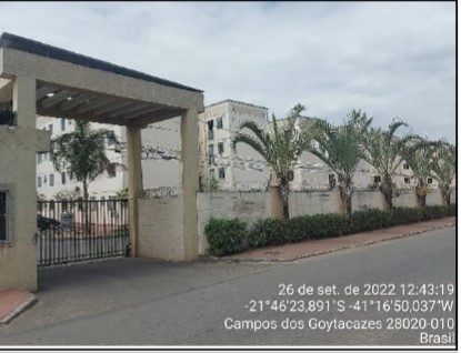 Apartamento de 48m² em Campos dos Goytacazes