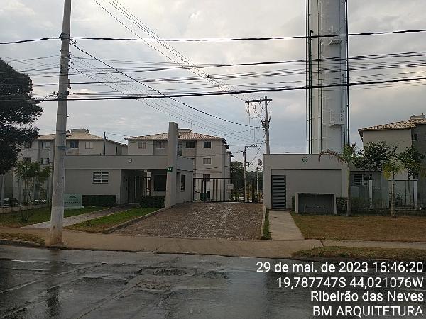 Apartamento de 46m² em Ribeirão das Neves