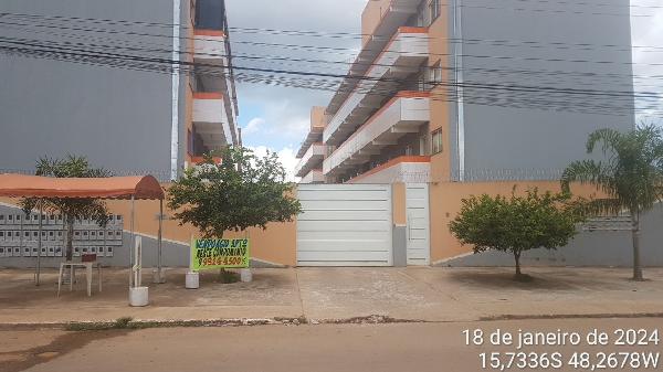 Apartamento de 54m² em Águas Lindas de Goiás