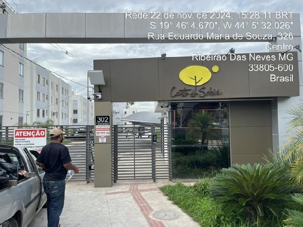 Apartamento de 44m² em Ribeirão das Neves