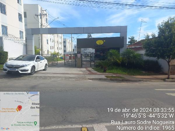 Apartamento de 44m² em Ribeirão das Neves