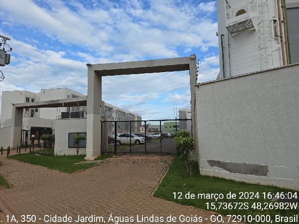 Apartamento de 53m² em Águas Lindas de Goiás