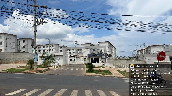 Apartamento de 44m² em Contagem