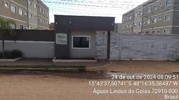 Apartamento de 46m² em Águas Lindas de Goiás