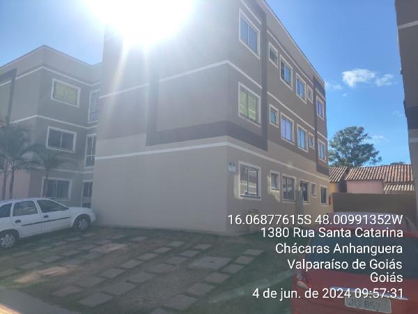 Apartamento de 46m² em Valparaíso de Goiás